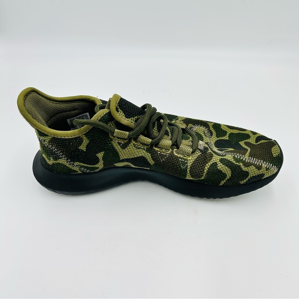 Adidas shoes Tubular Runner camo running shoes trainers green women size 6 - Picture 5 of 10
